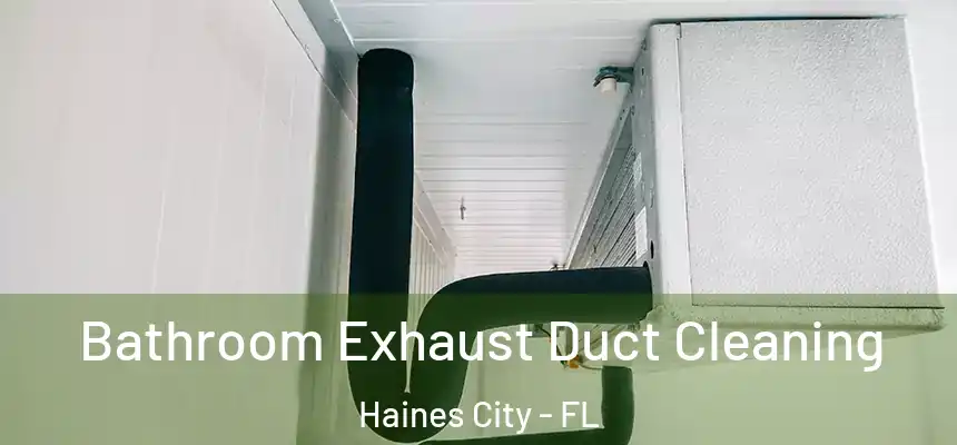 Bathroom Exhaust Duct Cleaning Haines City - FL