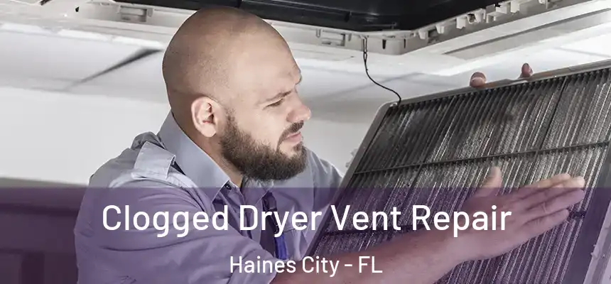 Clogged Dryer Vent Repair Haines City - FL