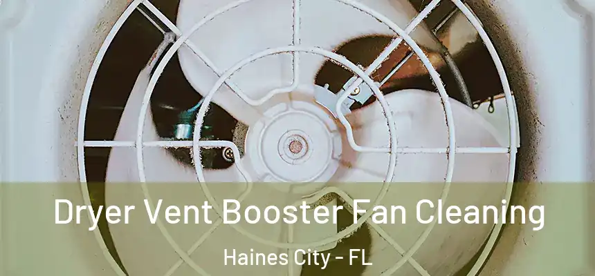 Dryer Vent Booster Fan Cleaning Haines City - FL