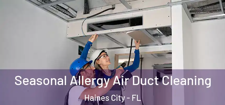 Seasonal Allergy Air Duct Cleaning Haines City - FL