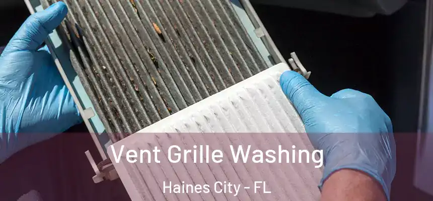 Vent Grille Washing Haines City - FL